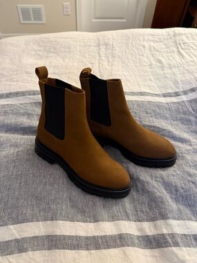 Jenni Kayne Tan Chelsea Ankle Boots
